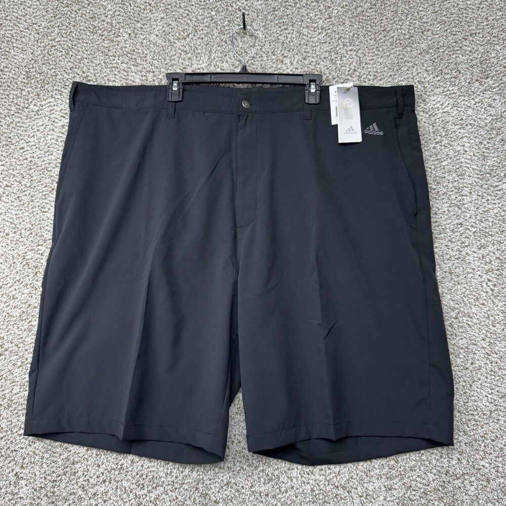 Adidas Ultimate 365 Golf Shorts Men’s 52 Black Performance Stretch Wicking New